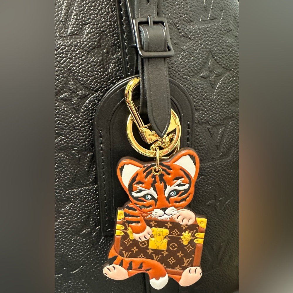 SOLD Louis Vuitton Precious Tiger Bag Charm Key Holder - Picture 1 of 4